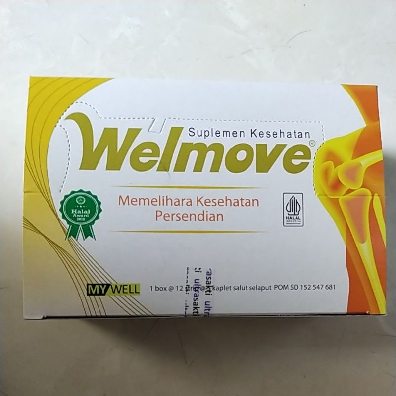 Welmove 1 box isi 12 strip