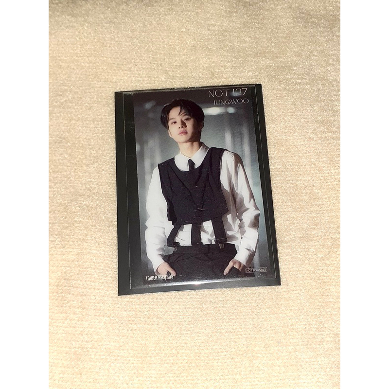 JUNGWOO PC BENEFIT TOWER RECORD LOVEHOLIC PHOTOCARD OFFICIAL