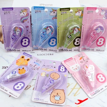 

Correction Tape 8 Meter Students Stationary School Supplies Multiple Color