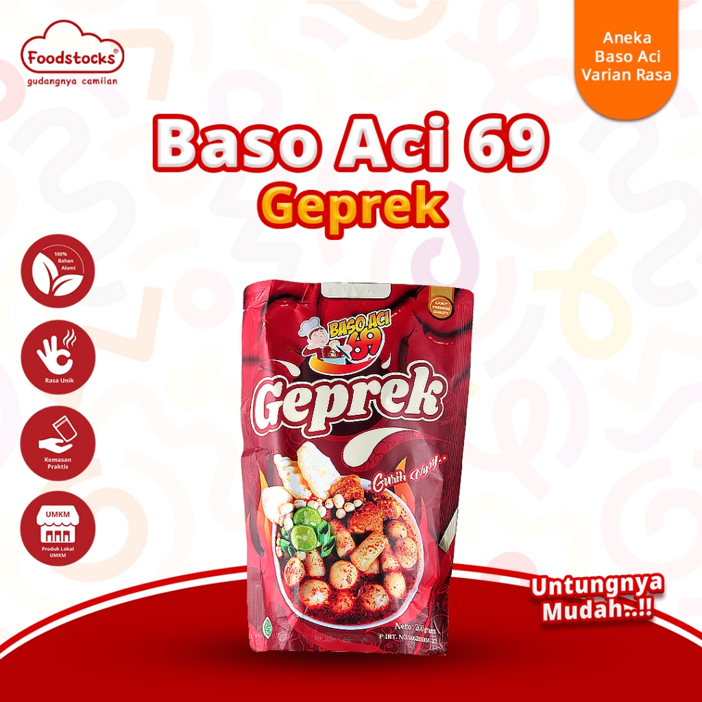 

Baso Aci 69 Geprek Gurih