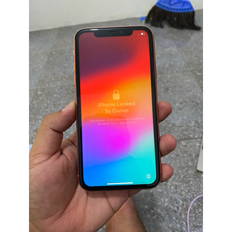 iPhone XR 64GB Lock iCloud ex inter All Operator aman Part Original Bahan Bypass
