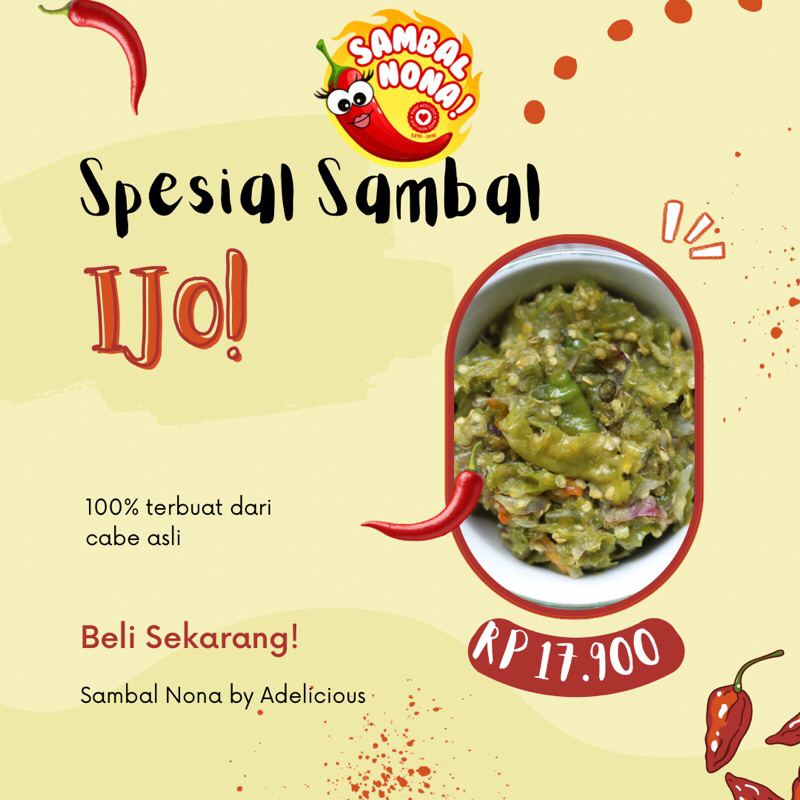 

Sambal Ijo ala Nona!