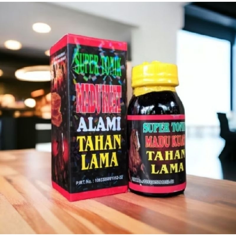 Super tonik 6x madu kuat alami cap kuda 60 ml segel kuning ORI (privasi aman)