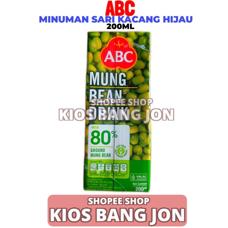 

Minuman Sari Kacang Hijau ABC 150 Ml