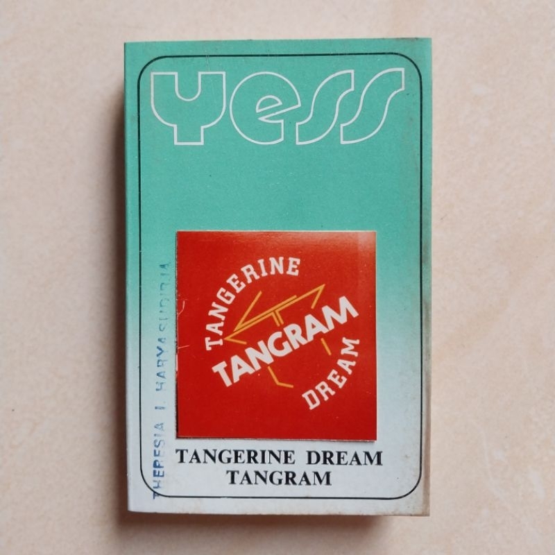 KASET TANGERINE DREAM ALBUM TANGRAM