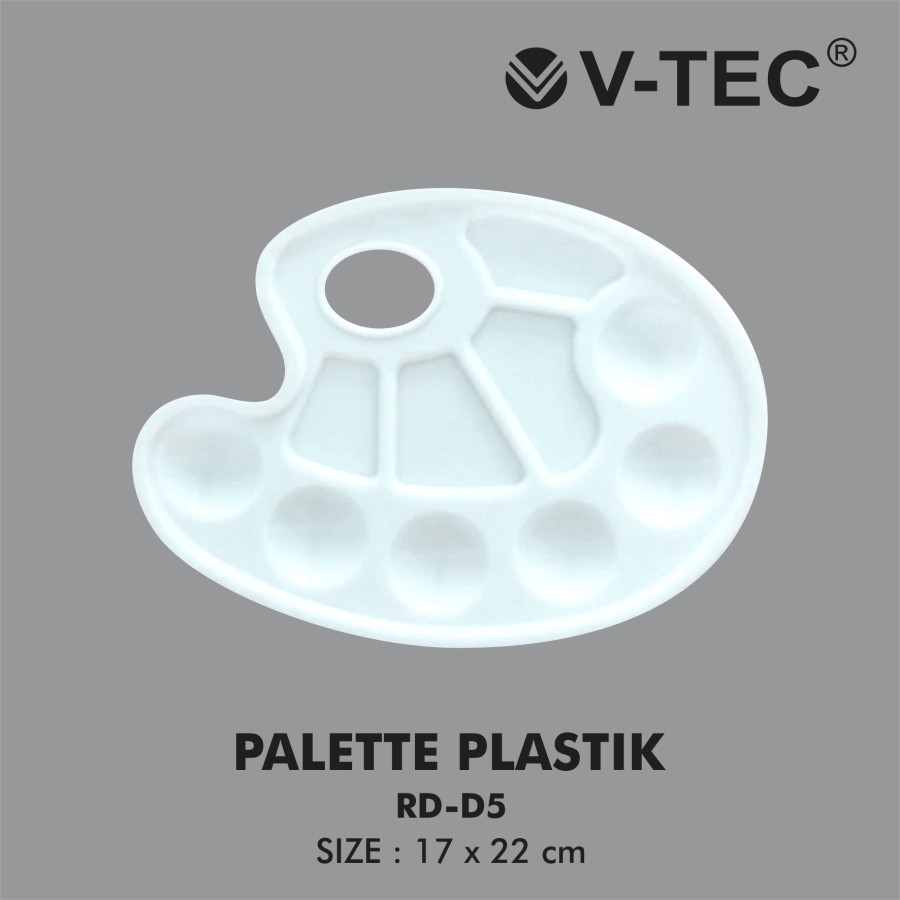 

TBMO PALET PLASTIK RD-D5 17X22CM V-TEC