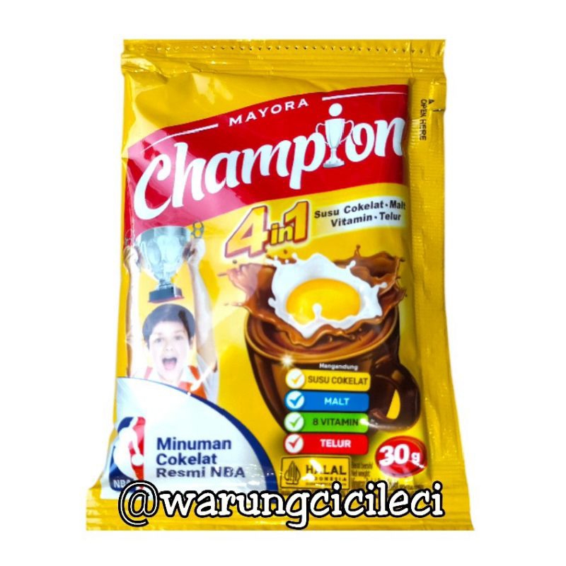 

ENERGEN CHAMPION RASA COKELAT 30g