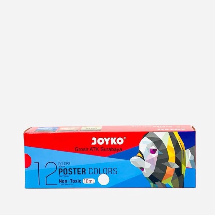 

KODE Y96X Cat Poster Poster Color Colour Joyko TiTi 12 Warna 1 ml POC1ML12