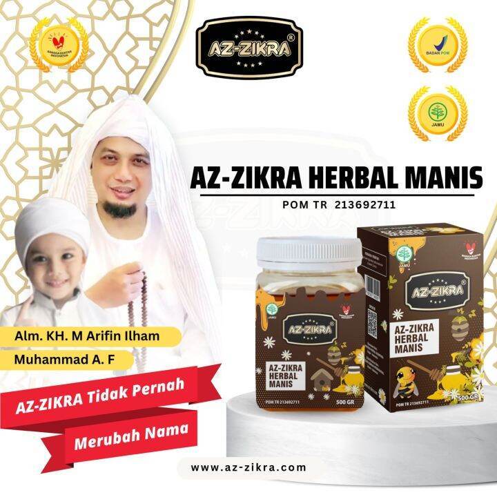 

Madu Azzikra Herbal Manis 500gram Original Produk BPOM
