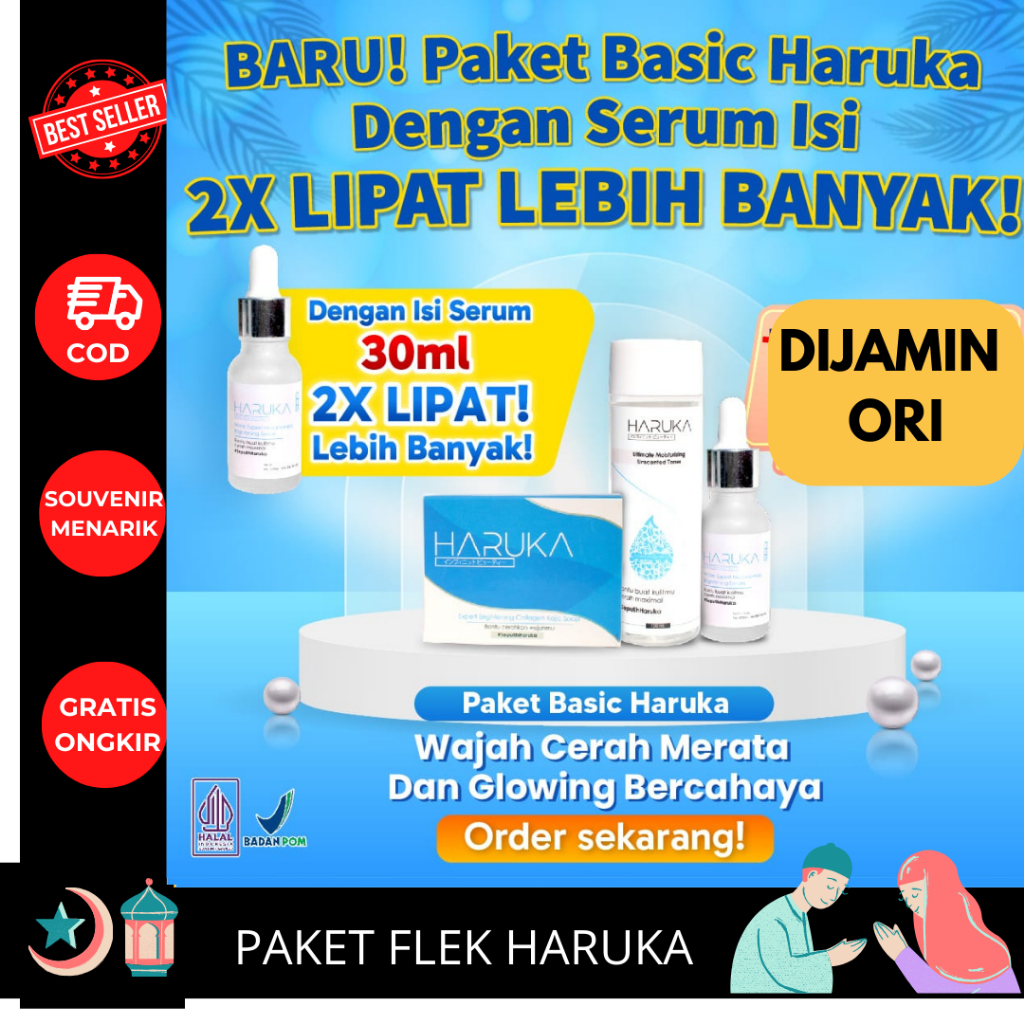 Paket Haruka Skincare Untuk Flek Hitam
