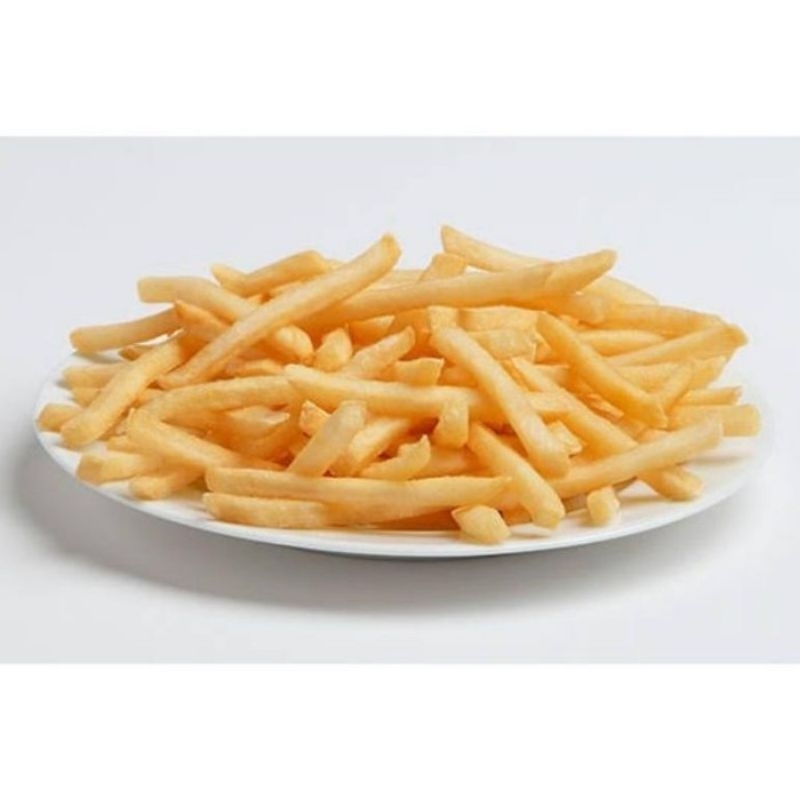 

kentang goreng shoestring Butter Coated French fries Termurah Renyah 2,5kg