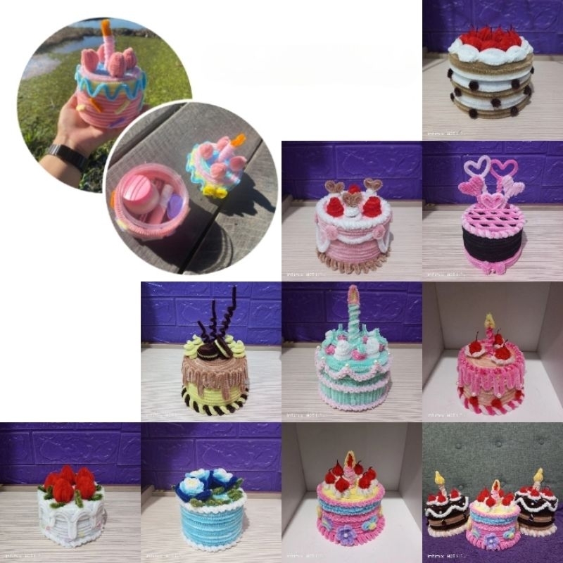 toples kawat bulu / toples karakter / toples lucu / tempat accesories / tempat permen dan kue