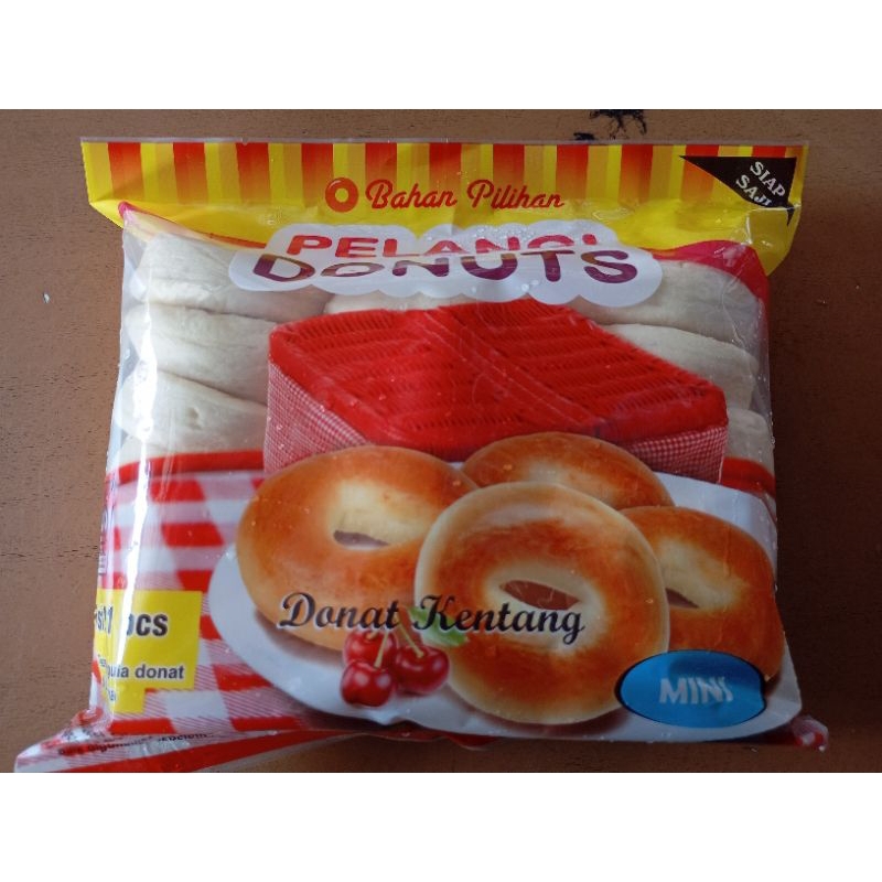 

Donat kentang pelangi