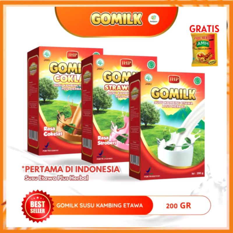 

Siap kirim GOMILK SUSU KAMBING ETAWA PLUS HERBAL 100% ORIGINAL / MENERIMA MITRA RESELLER DAN AGEN