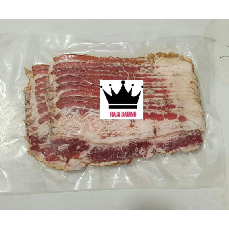 

Daging Sapi Us beef Slice Smoked / Us brisket Smoked @500gr