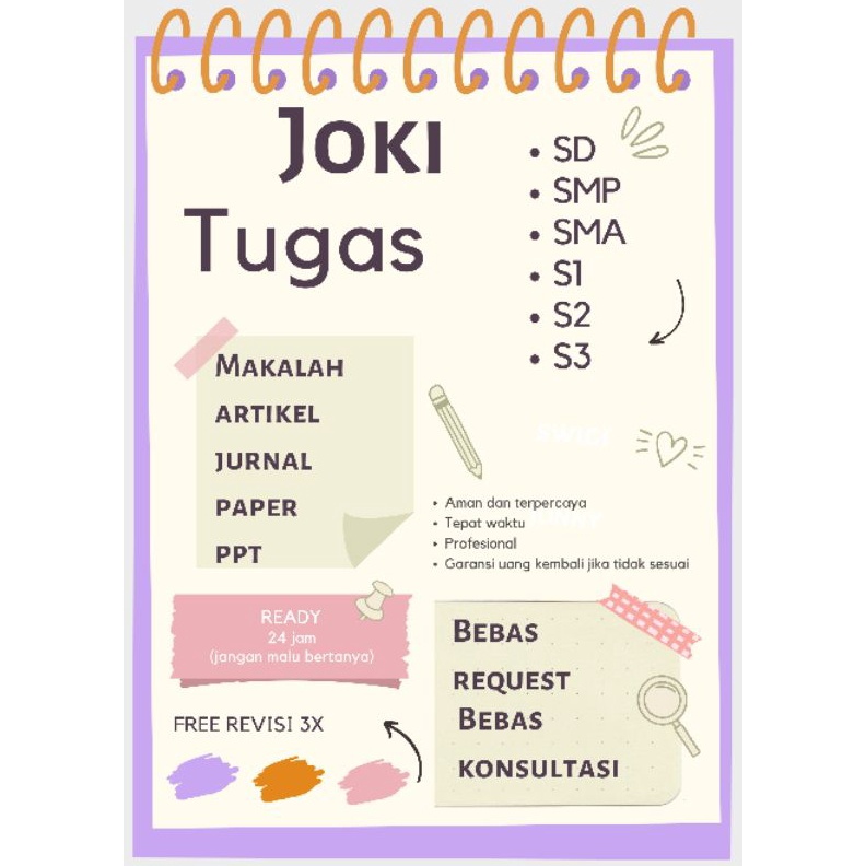 KODE P1I tugas makalah jurnal dan paper