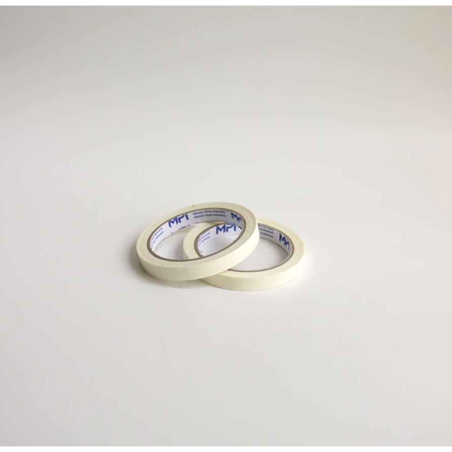 

Lakban Kertas /Masking Tape Putih MPI 12MM x 21M