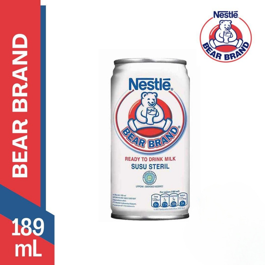 

Susu Bearbrand 189ML Satuan