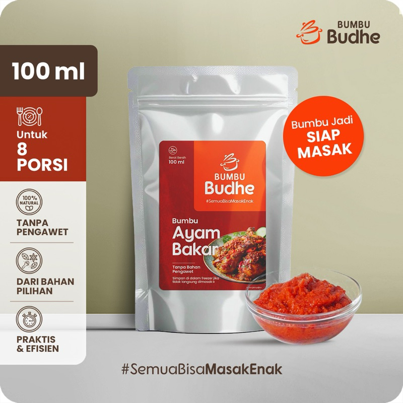 

Bumbu Ayam Bakar 100 ml - Bumbu Budhe | Bumbu Siap Masak