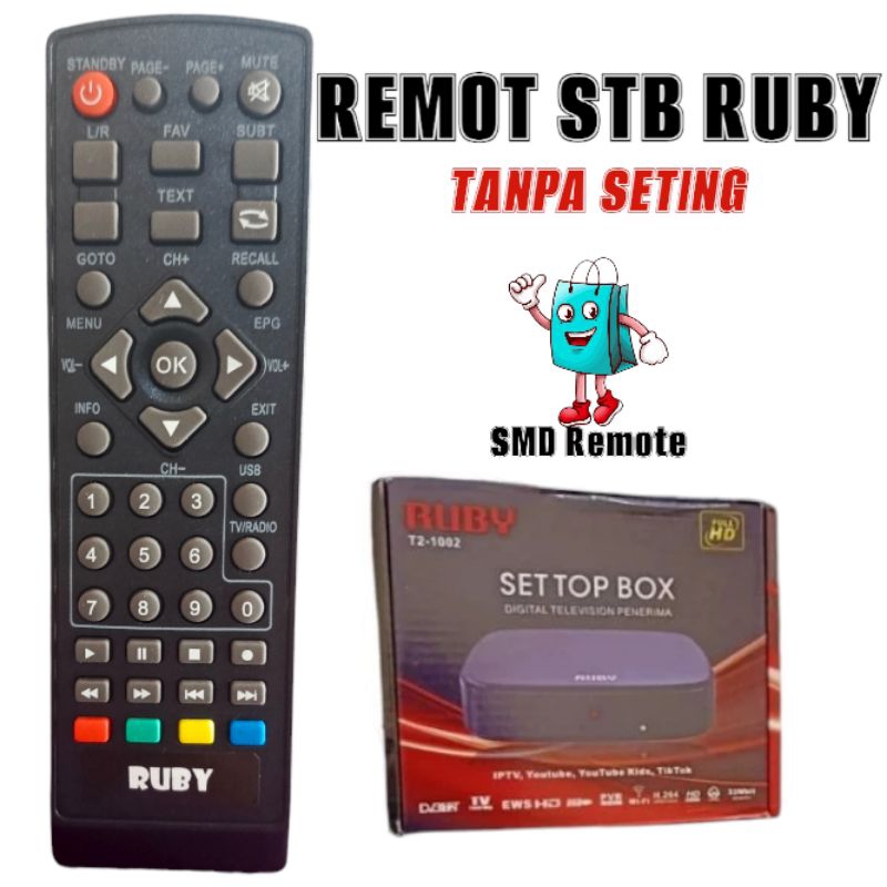 Remot stb Ruby/Remot set top box Ruby