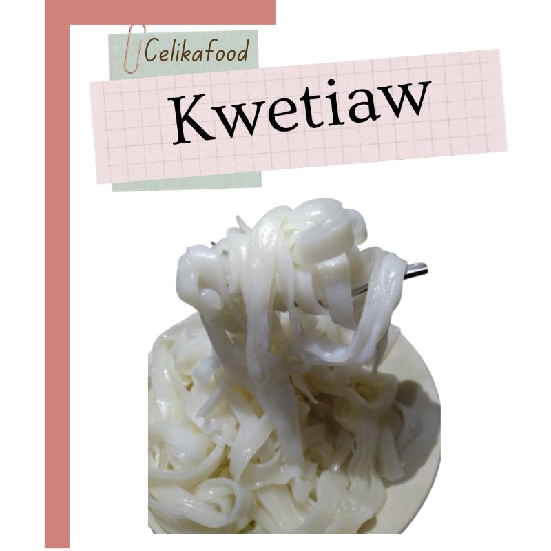 

Kwetiow 1 Pack Kwetiau Kuetiau Kuetiow Basah Kwetiaw