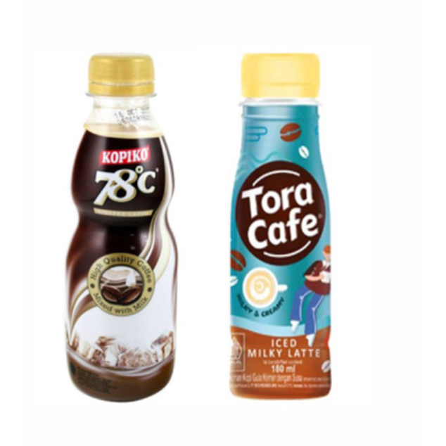 

Minuman Kopi Botol 180ml - Tora Cafe Milky Latte / Kopiko 78'c