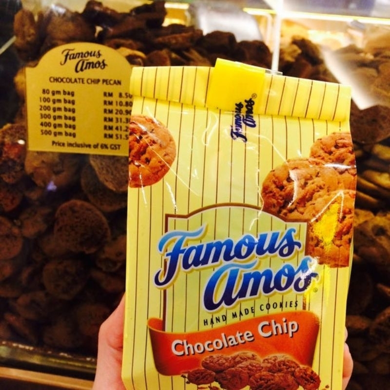 

Cookies 100gr Famous Amos Cookies All Variant, Handcarry Ori Malaysia - Butterscotch C