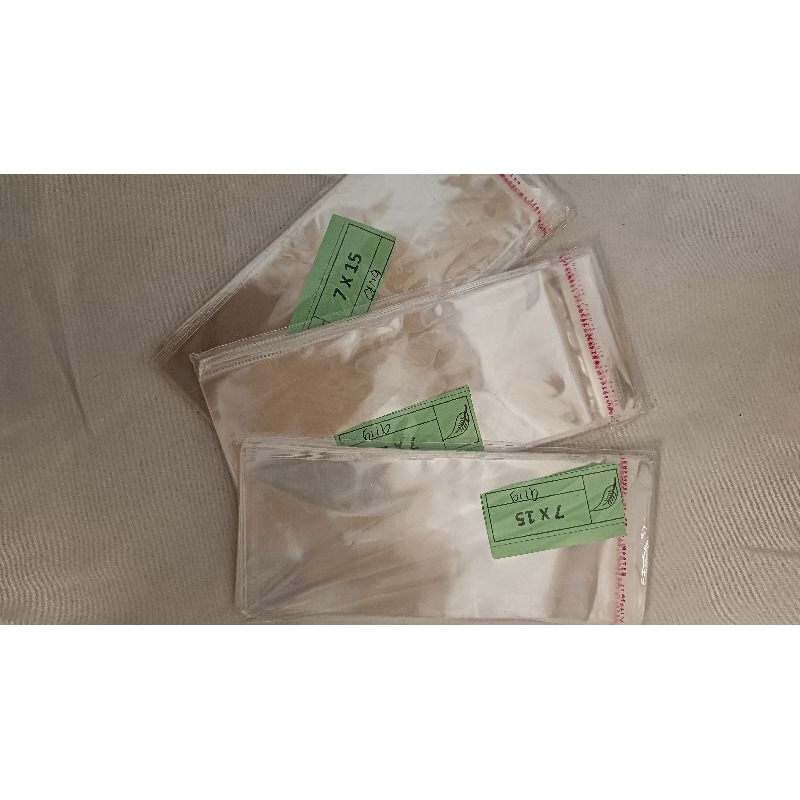 (BAHAN) PLASTIK OPP SEAL BUKET UANG / plastik untuk uang / plastik buket uang