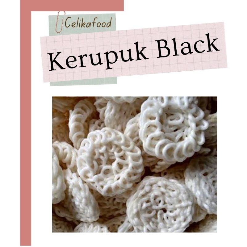 

Kerupuk Aci Putih 1 Bungkus Krupuk Blek Black Bandung Fresh