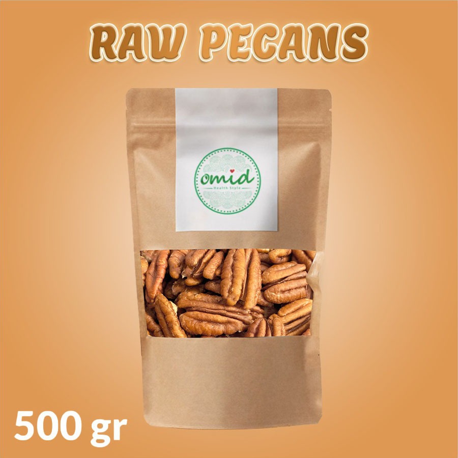 

500 gr - Raw Pecan Nut | Kacang Pecan Mentah