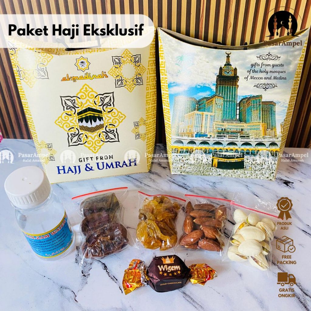 

Paket Oleh Oleh Haji & Umroh Super Premium Hampers Haji Umrah Berkualitas
