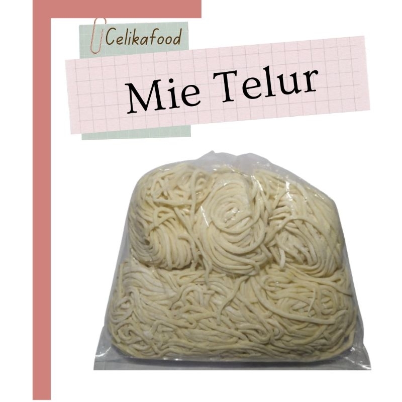 

Mie Telur 1 Bungkus Mi Telor Basah Egg Noodles