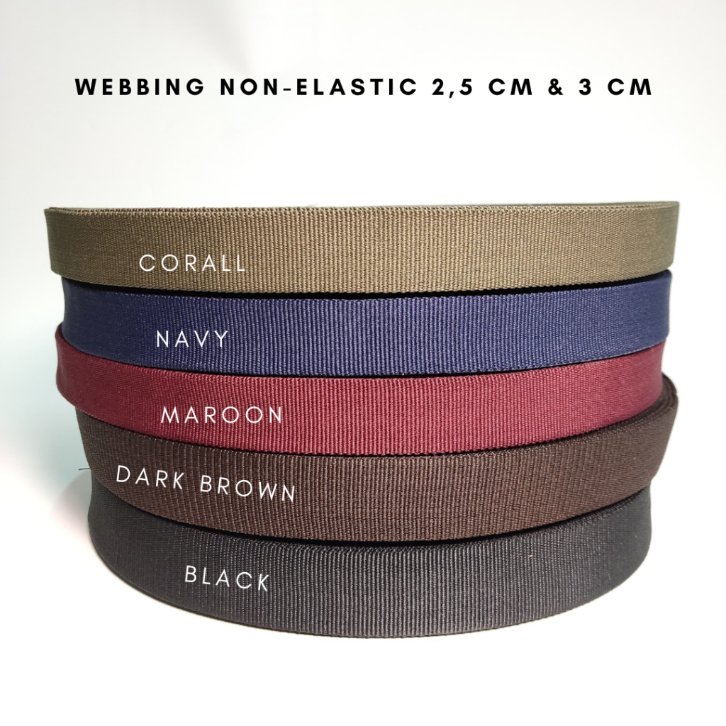 tali webbing nonelastic | webbing | webbing sandal | webbing tas