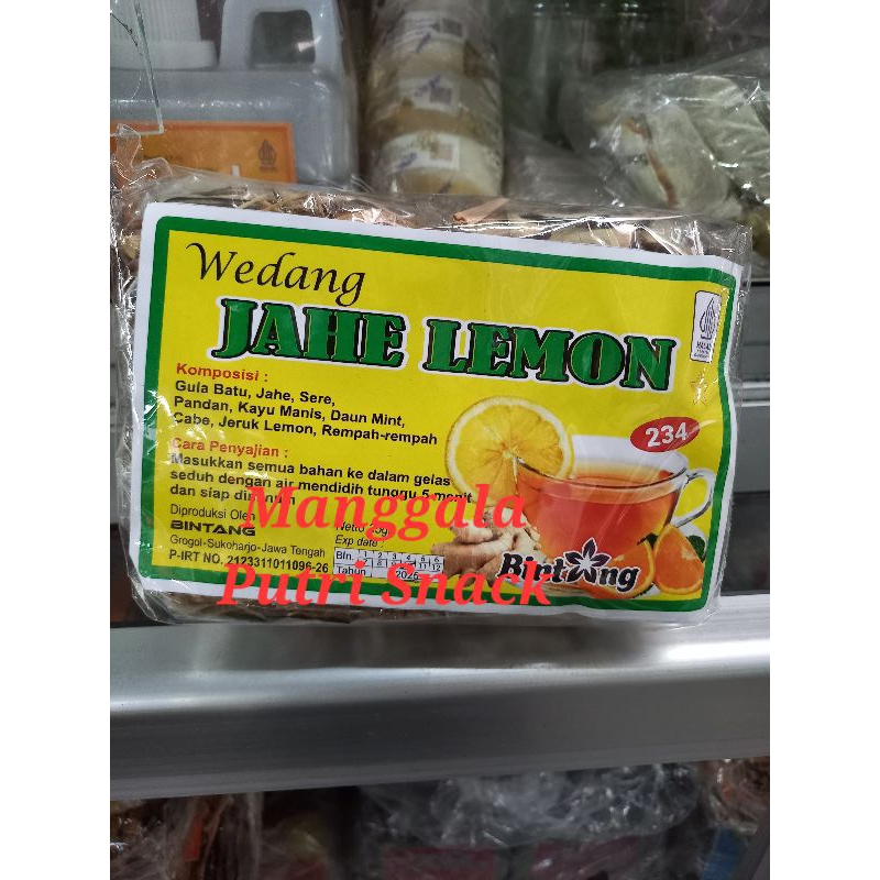 

WEDANG JAHE LEMON KHAS SOLO