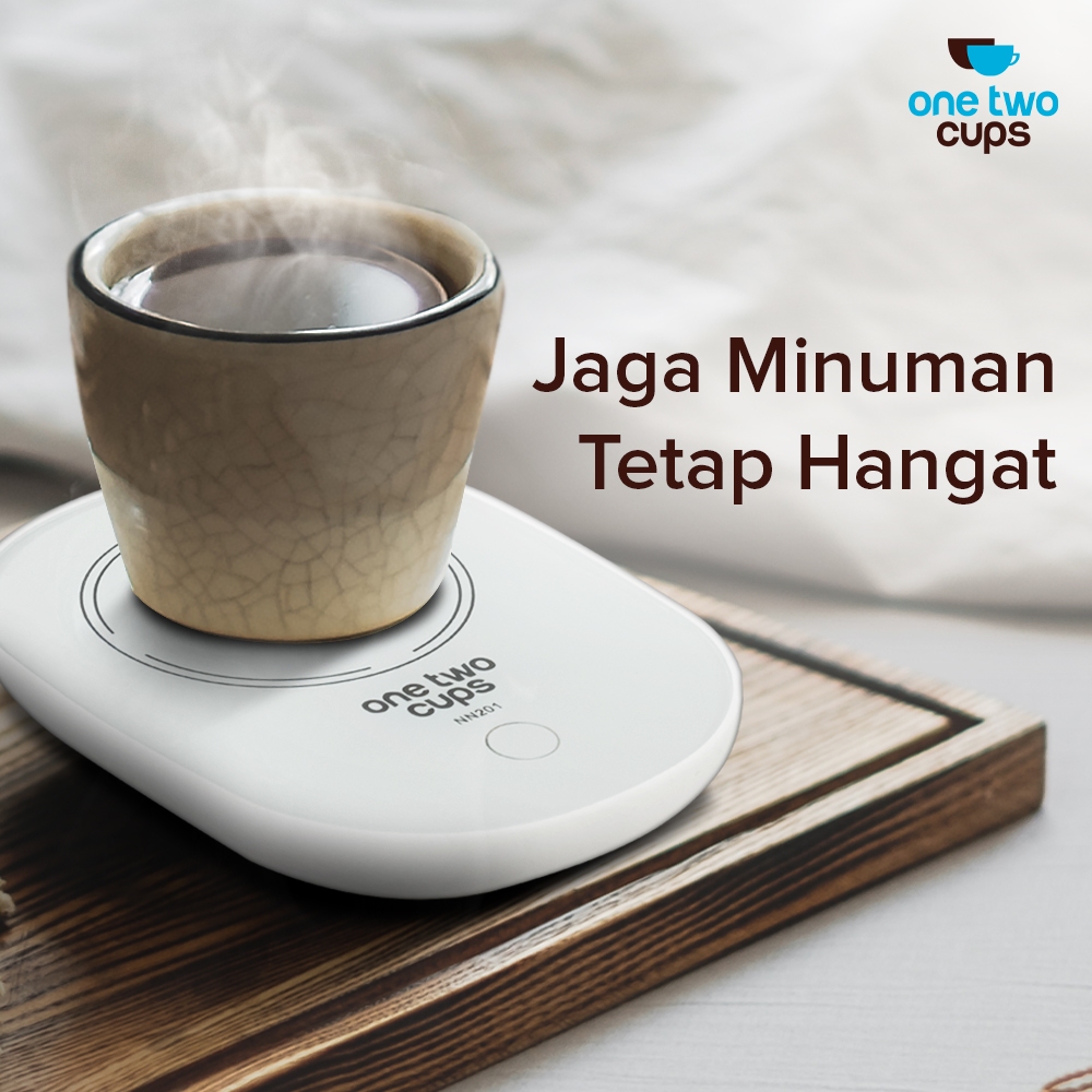 Tatakan Gelas Pemanas Air Coffee Cup Warmer Heating Pad 220V