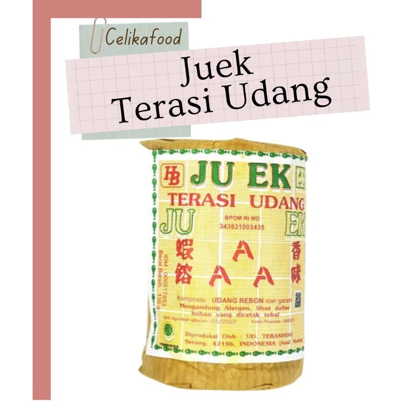 

Terasi Udang Ju EK Juek Rebon Sambel Nyambel