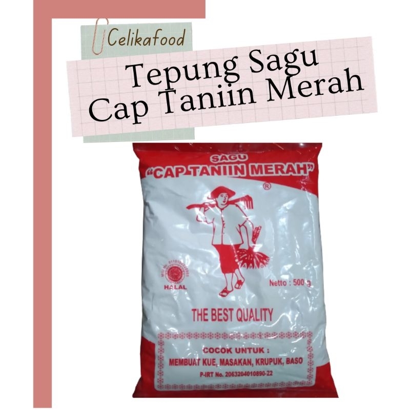 

Tepung Sagu Cap Tani 500gr Taniin Merah Flour Bakso