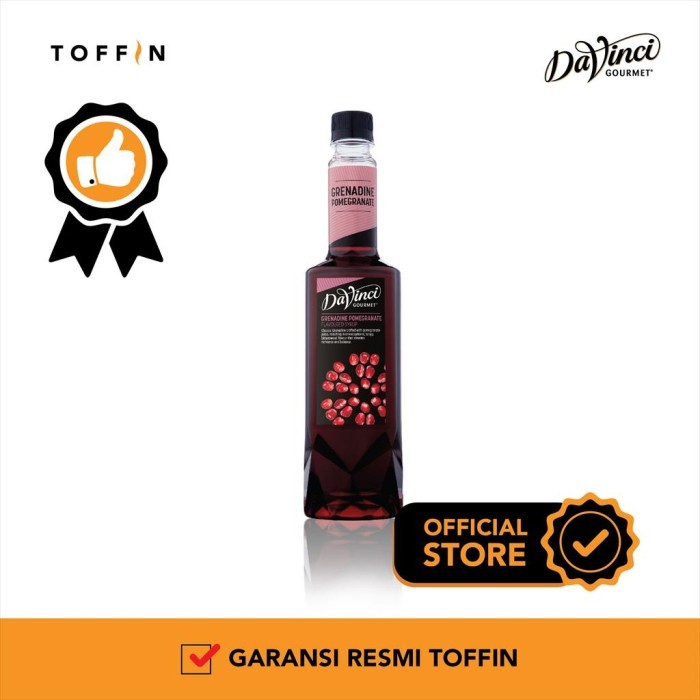 

Davinci Syrup Grenadine Pomegranate - Sirup Rasa Delima 750 ml