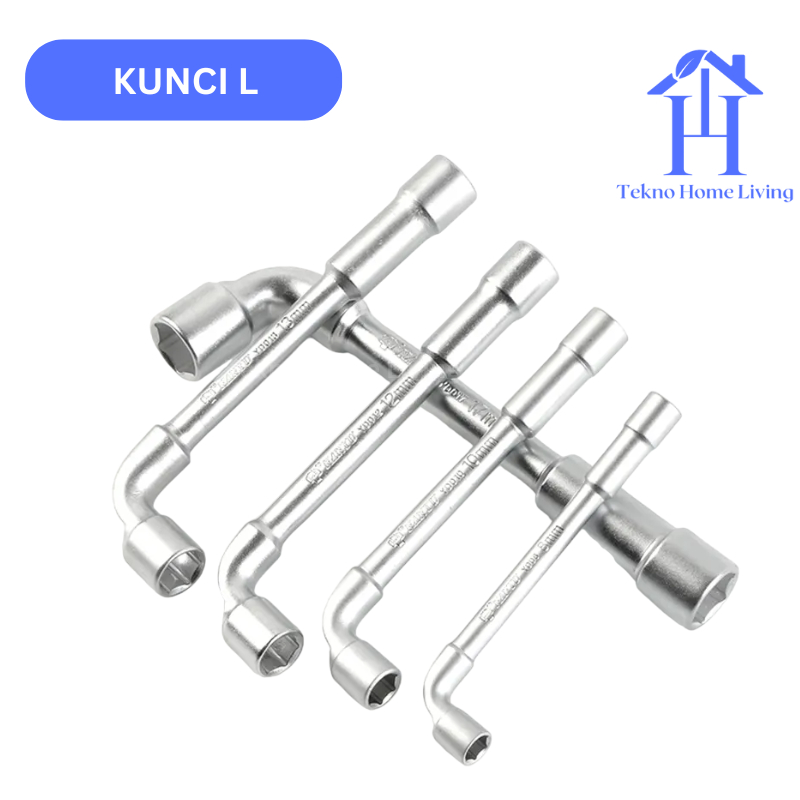 Kunci Shock L Double Sok Key Chrome Vanadium