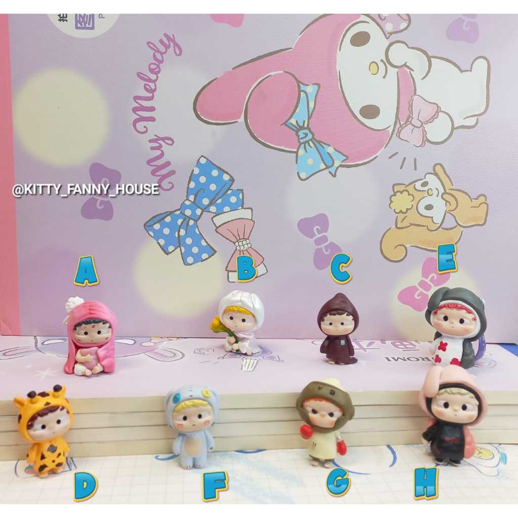 MINIATUR CREATION DIMO OZAI COSTUM PENYIHIR TIDUR BOXING SATUAN
