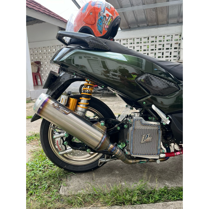 knalpot shijiro titanium nmax