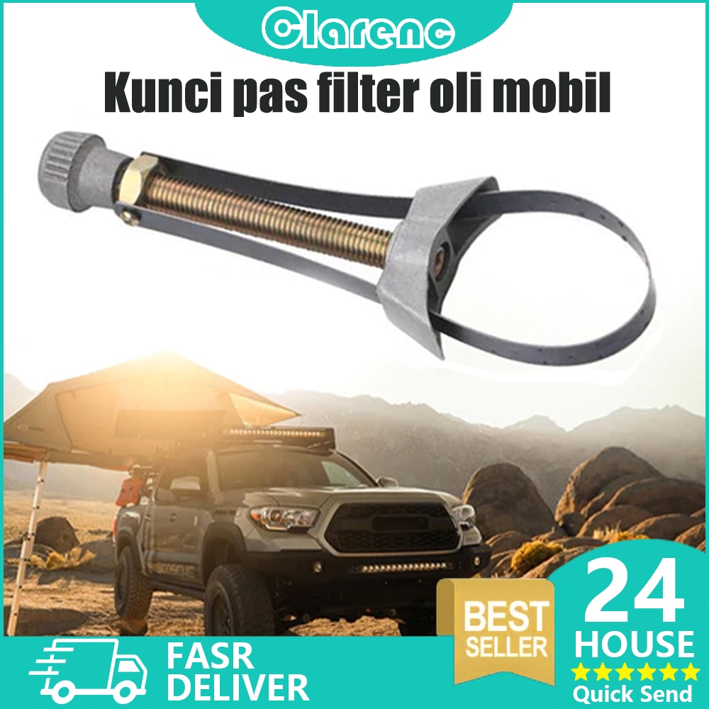 Kunci filter oli/oil filter wrench/alat pembuka kunci filter/oli mobil adjustable