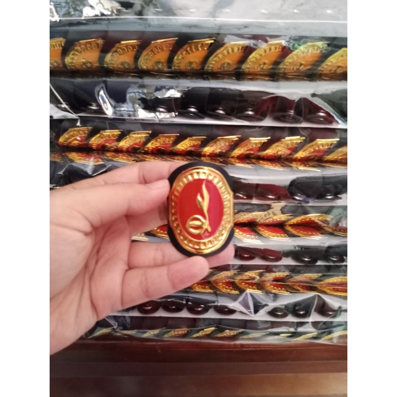 ATRIBUT PRAMUKA RING KALEP MERAH/PENGGALANG ( SD kls 5 sampai SMP kls 9 )