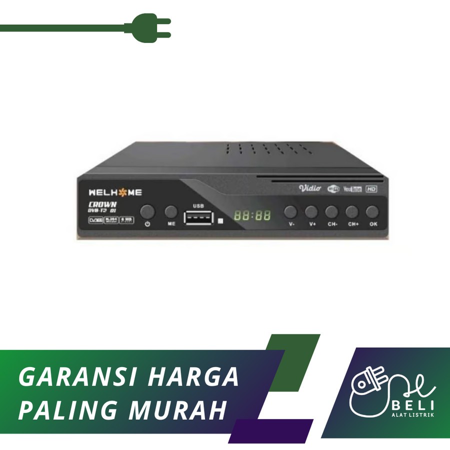 Set Top Box STB TV Digital Welhome DVB-T2-01
