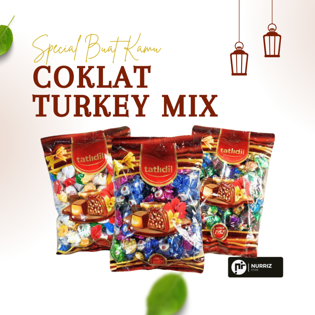 

Cokelat Turkey mix | varian rasa 1kg