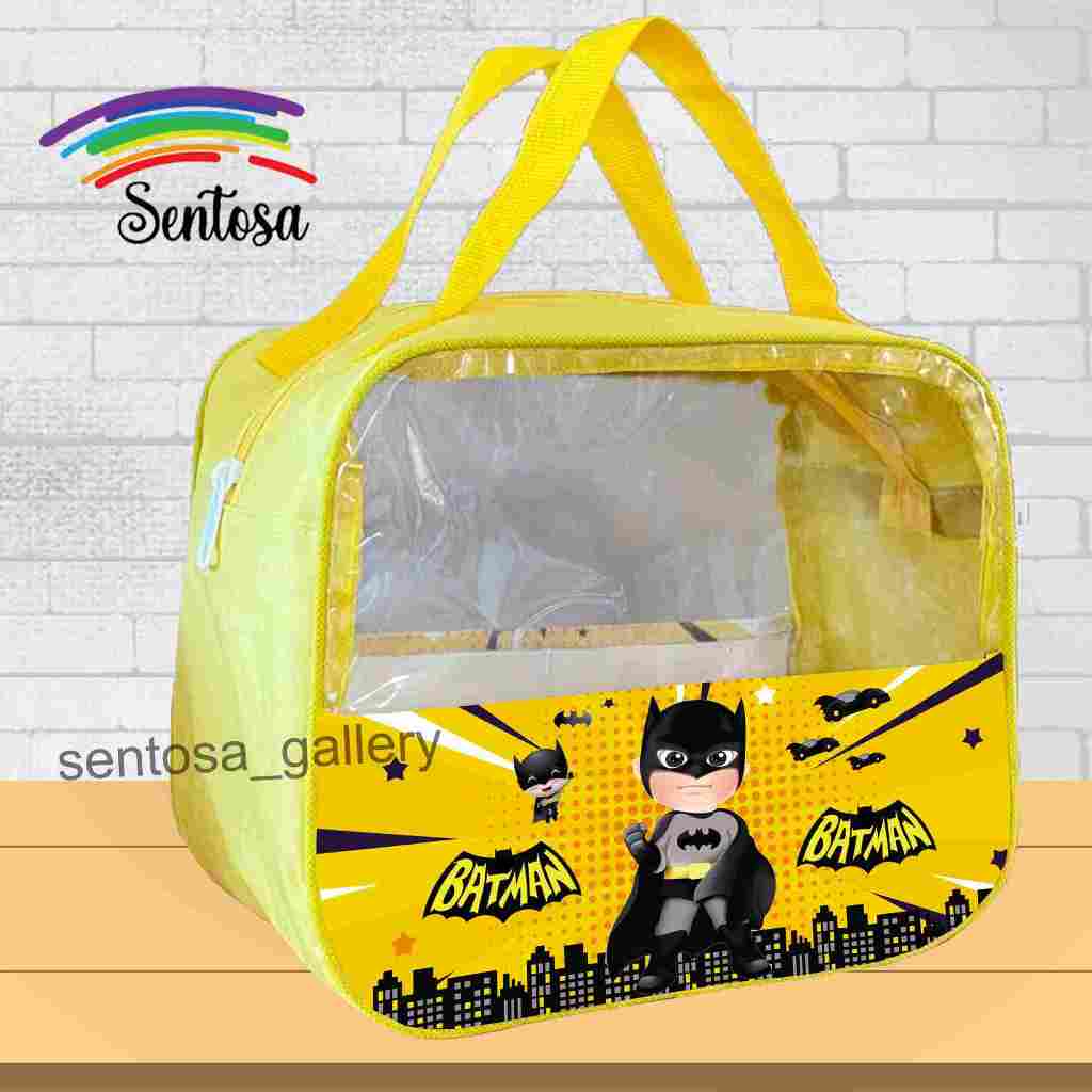 

Aleza Bag Premium Mika Motif Karakter Kartun Anak Free Hang Tag Nama