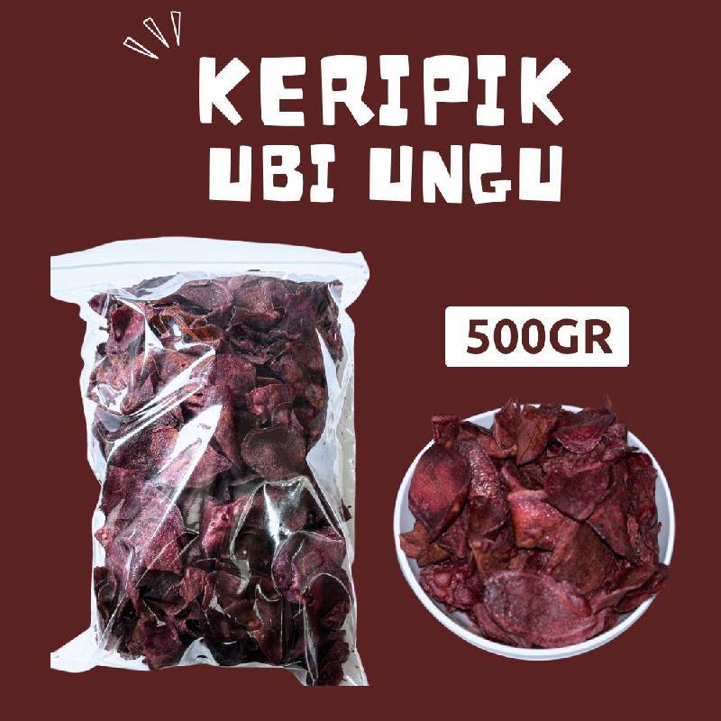 

Keripik Ubi / Keripik Ubi Jalar Ungu / Kripik Ubi Jalar Ungu / Telo Original 500 gram