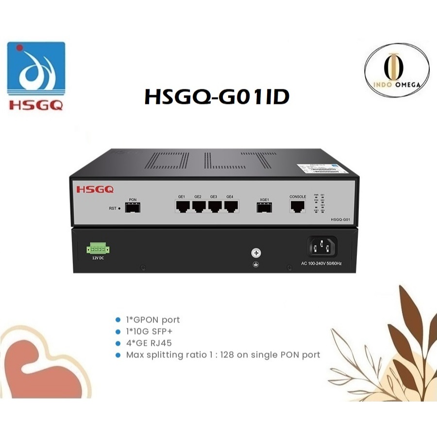 HSGQ G01ID OLT GPON 1 Port OLT Mini Size