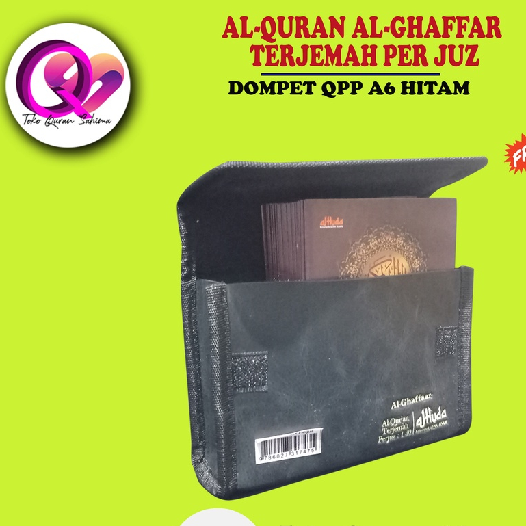 Al Quran PerJuz Quran kecil PerJuz Quran Terjemah saku 1 buku 1 Juz Al Ghaffaar Dompet cover coklat