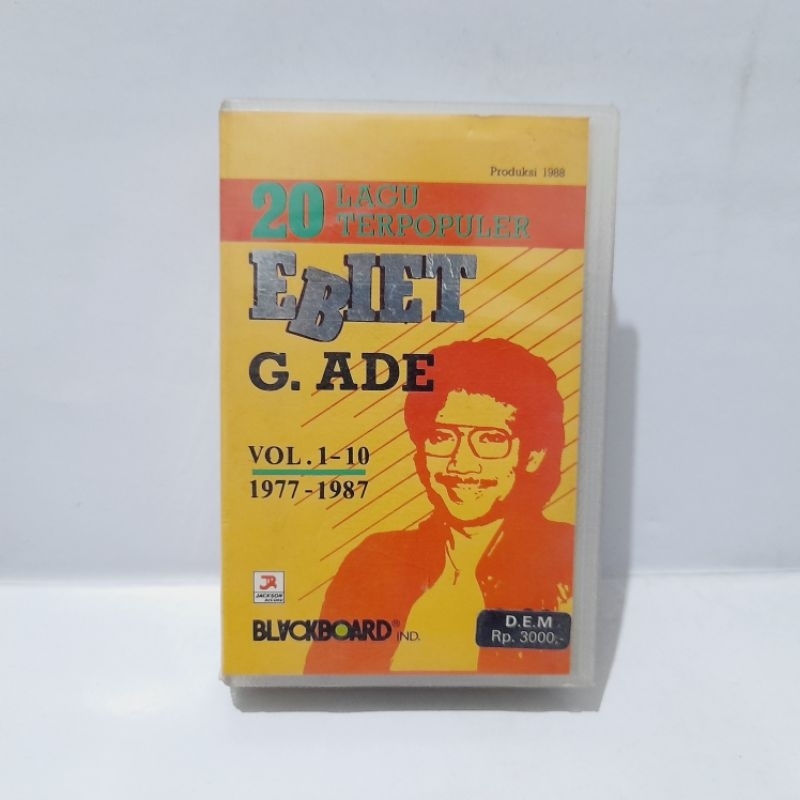 Kaset 20 Lagu Terpopuler Ebiet G Ade